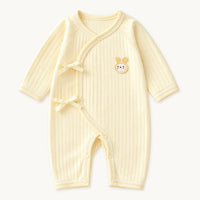 Pyjama Naissance Bébé En Coton À Nouettes – vue 7 | le Juste Pyjama