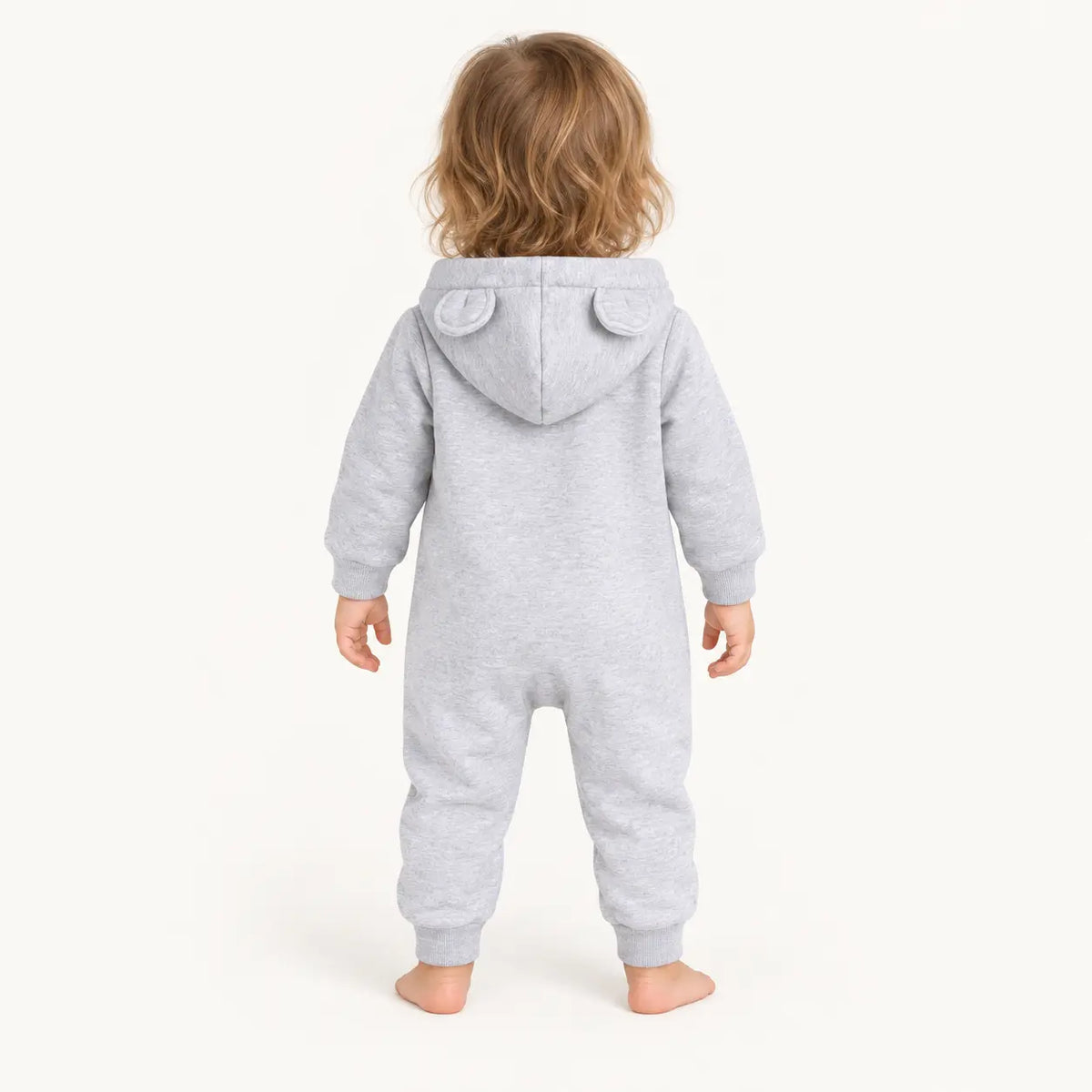 Pyjama Polyester À Capuche Avec Oreilles En Coton – vue 2 | le Juste Pyjama