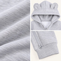 Pyjama Polyester À Capuche Avec Oreilles En Coton – vue 4 | le Juste Pyjama
