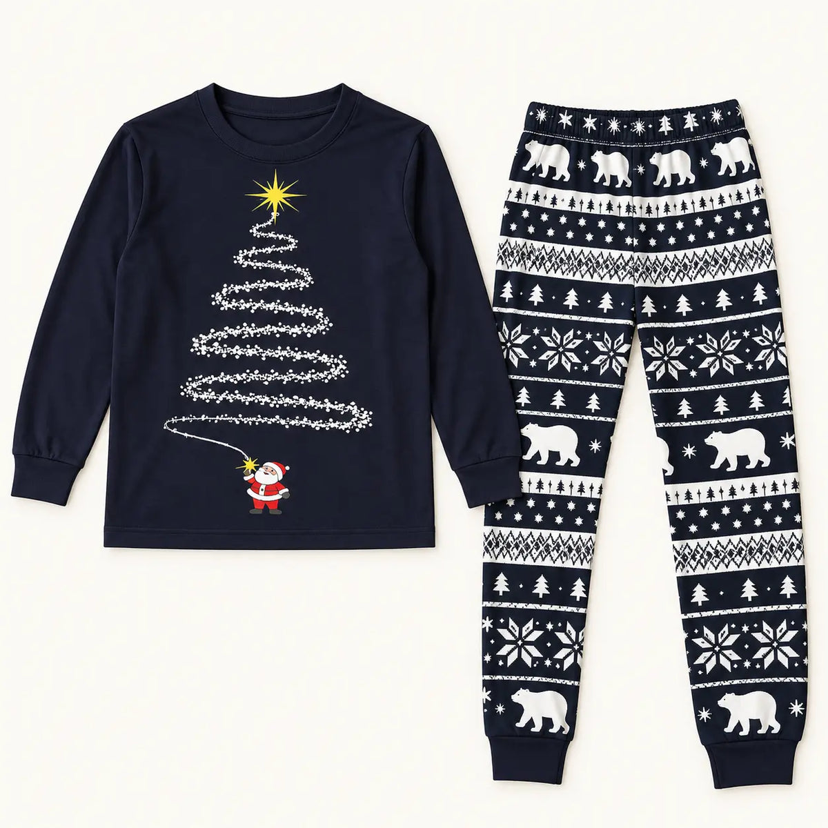 Pyjama Pour Noël Assorti Pour La Famille Thème – vue 9 | le Juste Pyjama