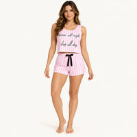 Pyjama Sexy Rayé Rose | le Juste Pyjama