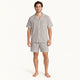 Pyjama Stylé Homme Gris Clair Uni | le Juste Pyjama