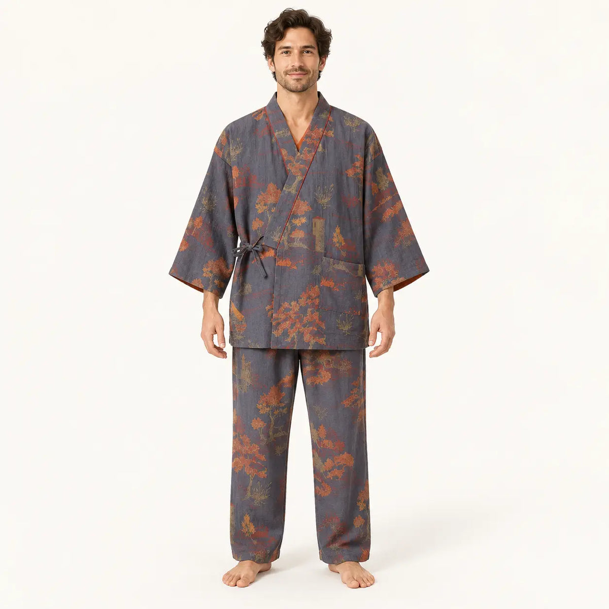 Pyjama Style Kimono Coton | le Juste Pyjama