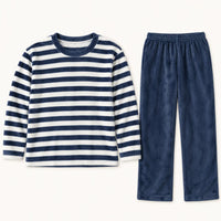 Pyjama Vêtements De Nuit Polaire Homme Rayé – vue 7 | le Juste Pyjama