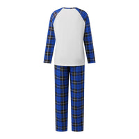 Pyjama De Noël Famille Assorti Sapin Imprimé Bleu – vue 9 | le Juste Pyjama
