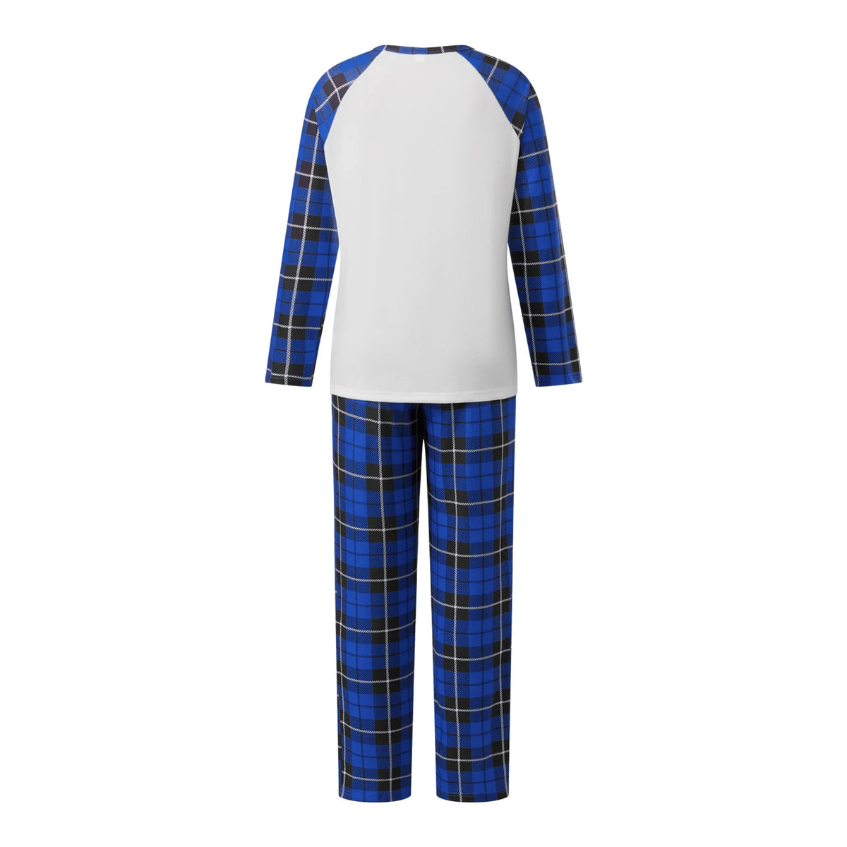 Pyjama De Noël Famille Assorti Sapin Imprimé Bleu – vue 9 | le Juste Pyjama