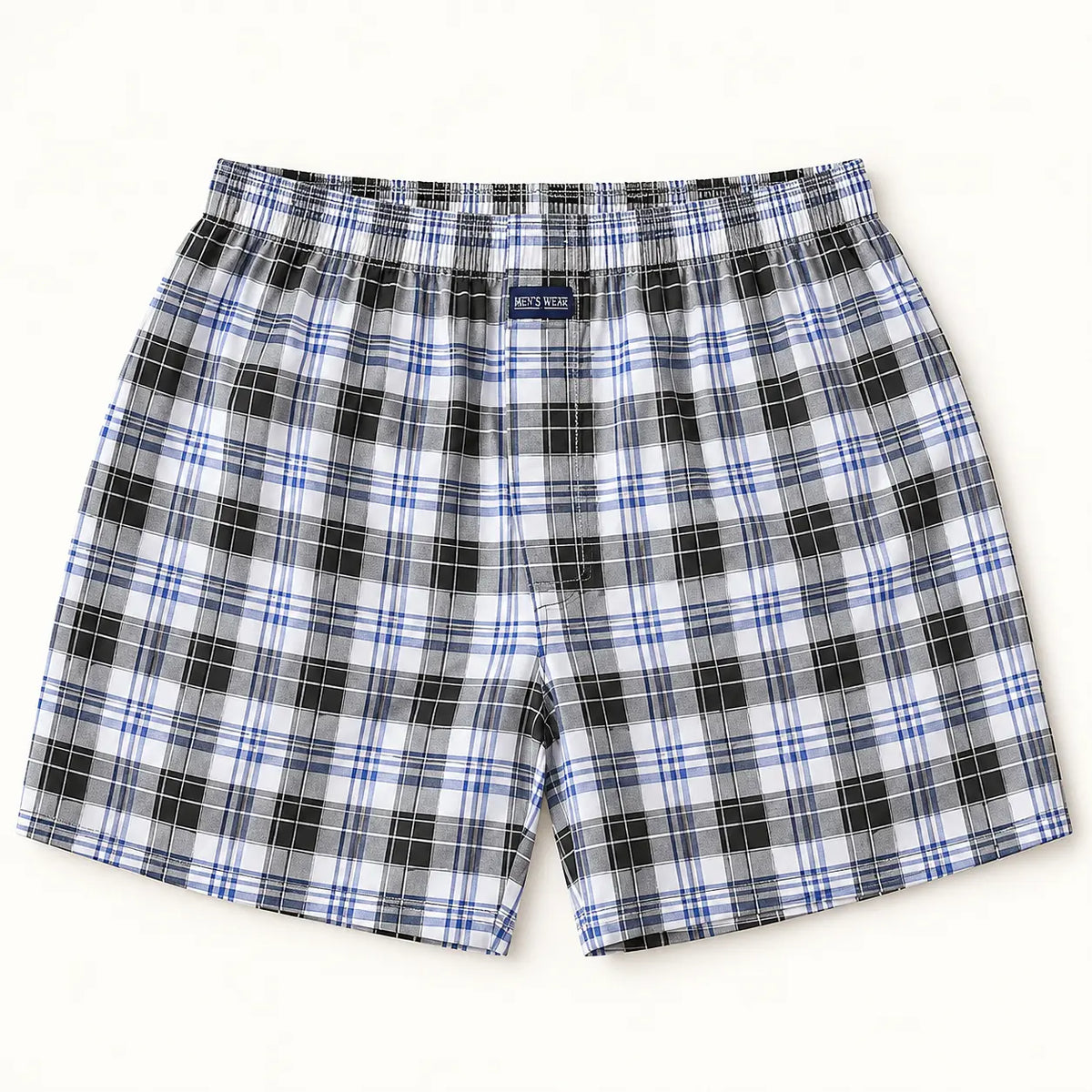 Short De Pyjama En Coton À Carreaux – vue 5 | le Juste Pyjama
