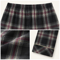 Bas De Pyjama Pantalon Homme En Coton À Carreaux