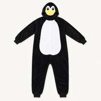 Combinaison Pyjama Pingouin Enfant À Capuche