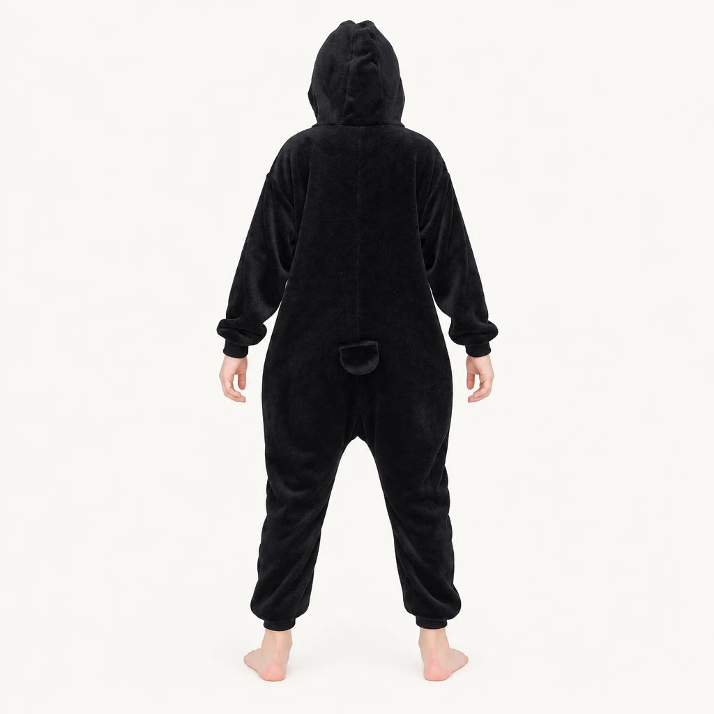 Combinaison Pyjama Pingouin Enfant À Capuche