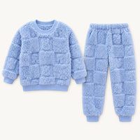 Pyjama Bleu En Flanelle