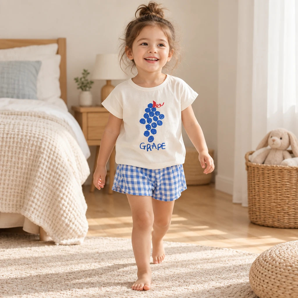 Pyjama Coton Imprimé Fruits