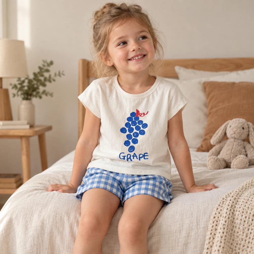 Pyjama Coton Imprimé Fruits