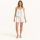 Pyjama D'Été Femme En Coton Gaufré Ensemble 2 Pièces