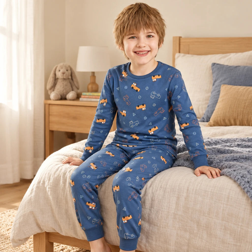 Pyjama En Coton Motif Voitures