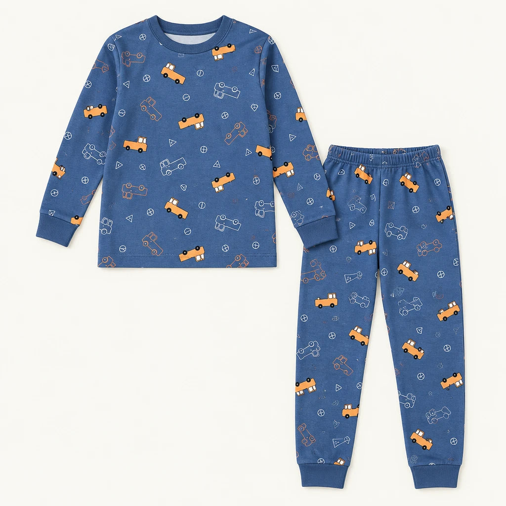 Pyjama En Coton Motif Voitures
