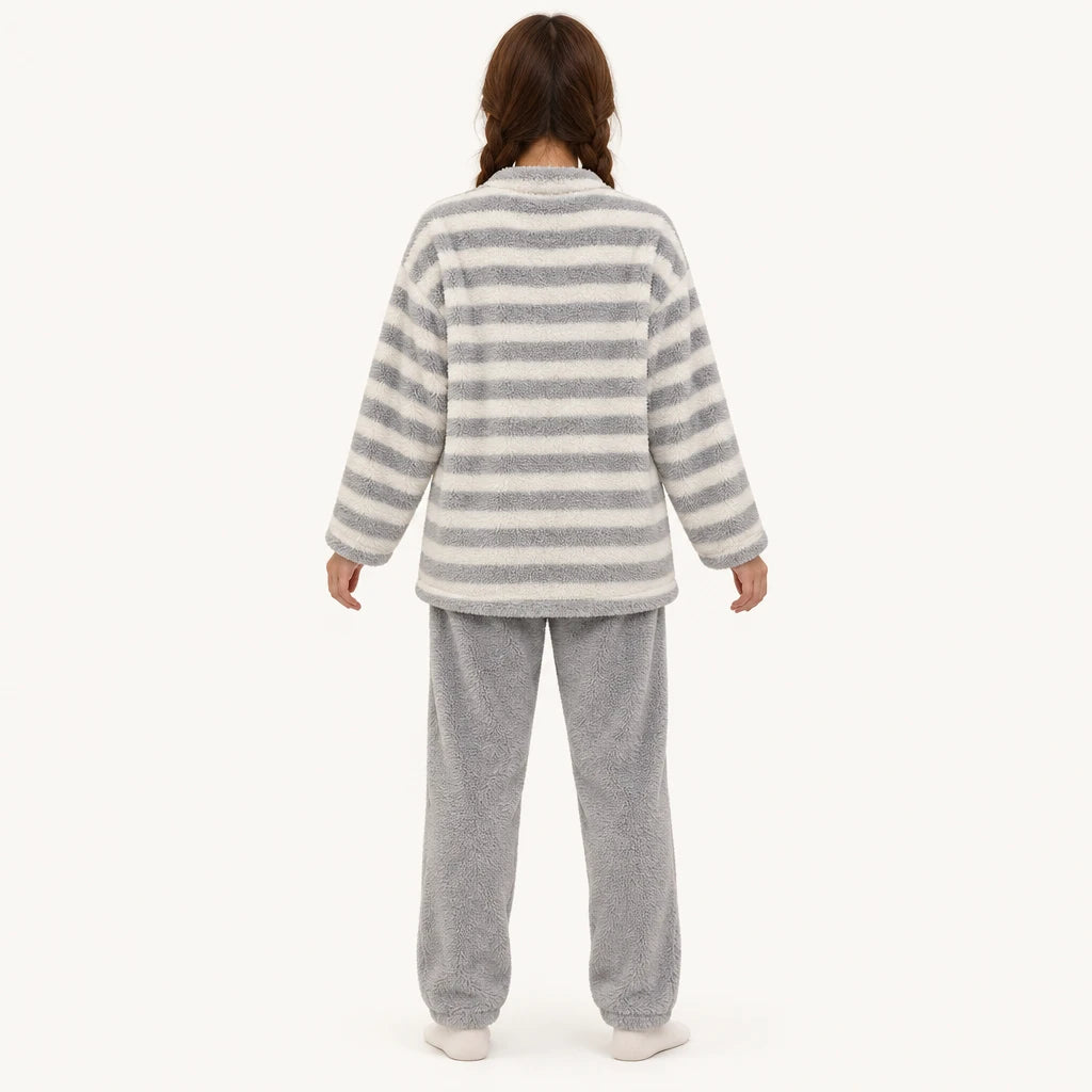 Pyjama En Flanelle Rayé