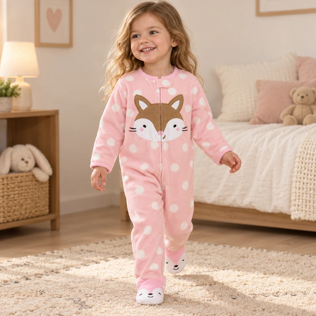 Pyjama En Polaire Zippée
