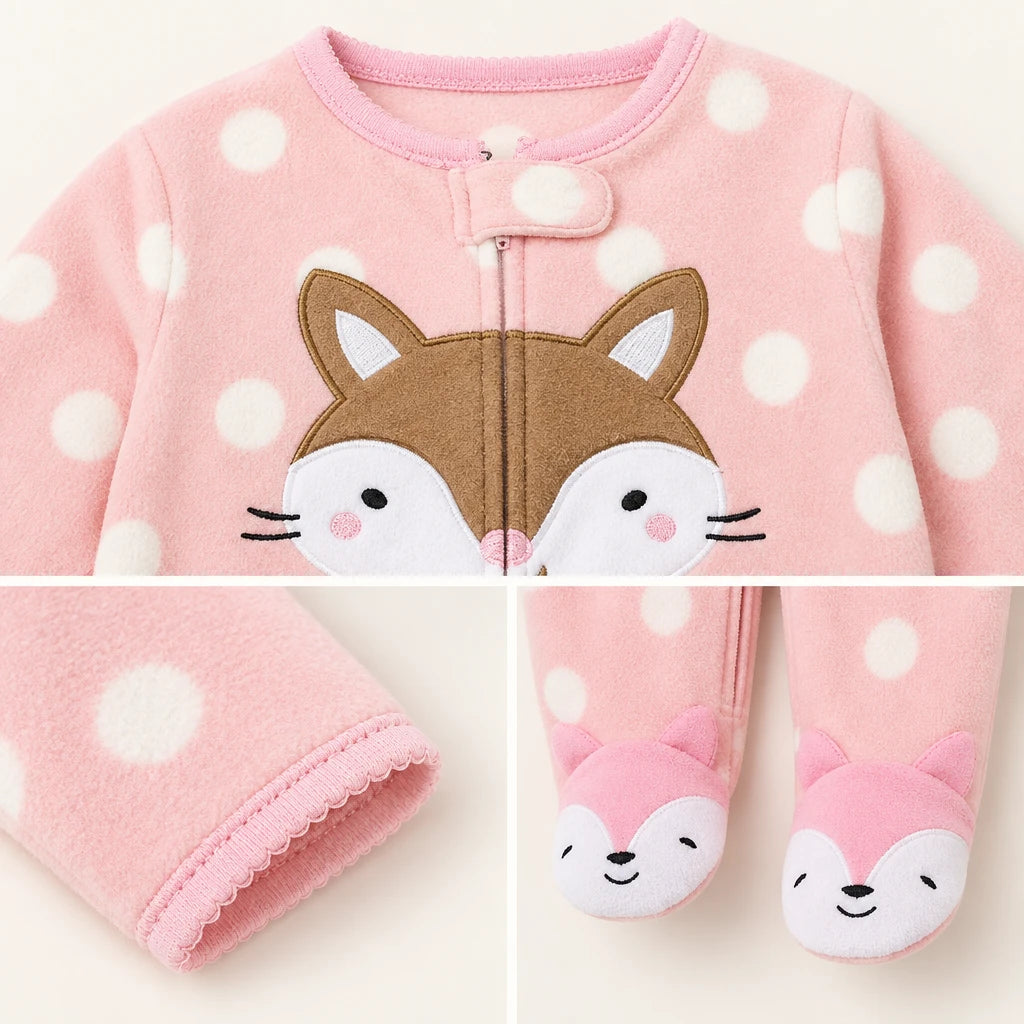 Pyjama En Polaire Zippée