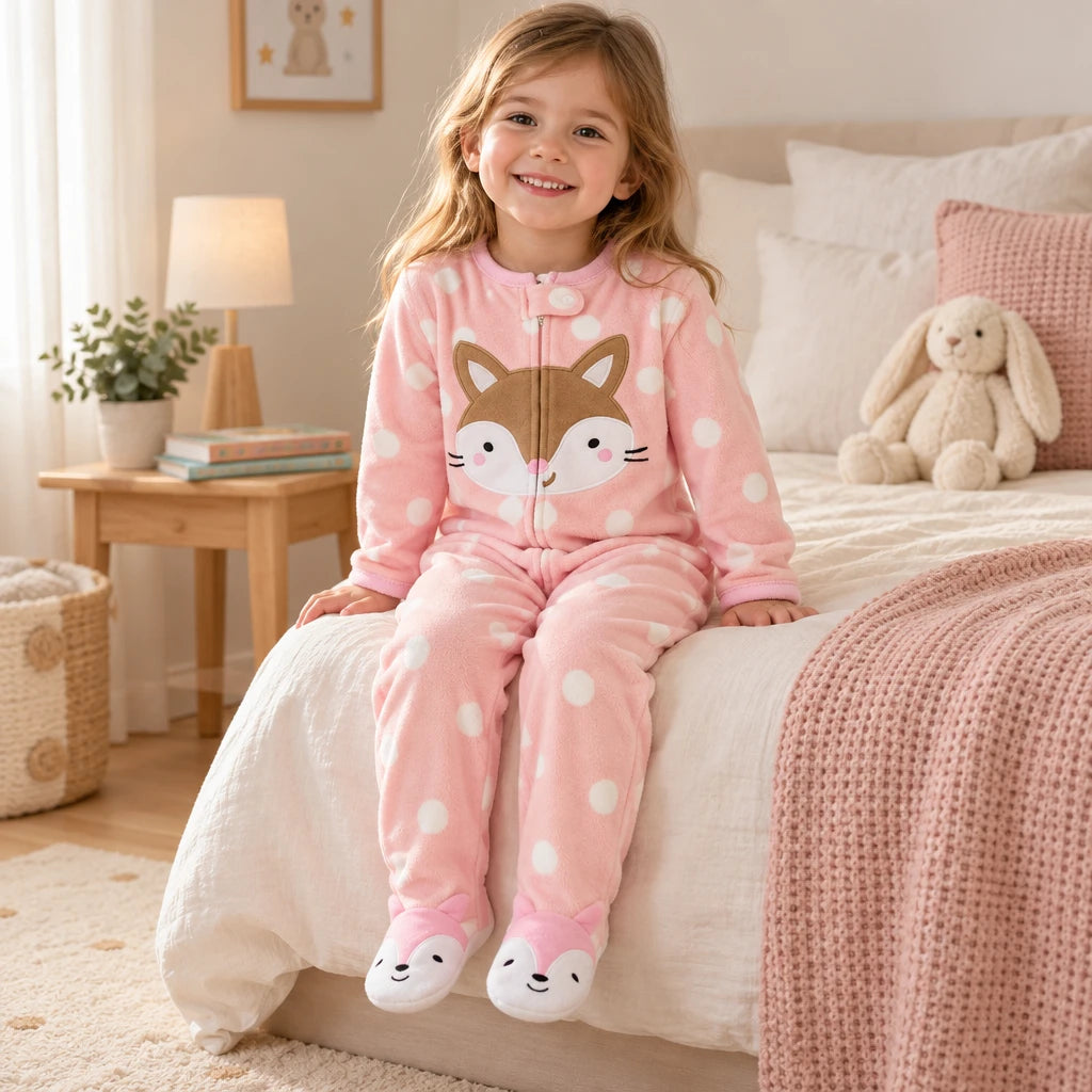 Pyjama En Polaire Zippée