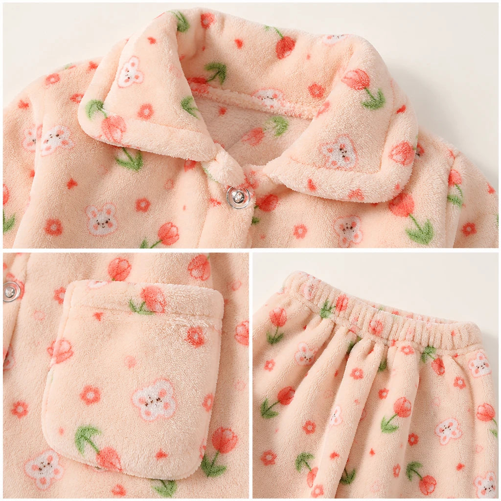 Pyjama Enfant En Flanelle Polaire