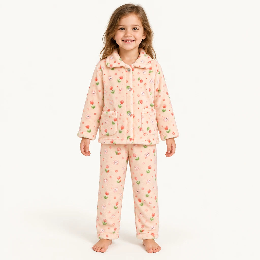 Pyjama Enfant En Flanelle Polaire