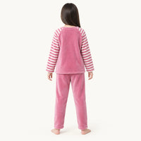 Pyjama Enfant Flanelle Motif Panda Ou Lapin