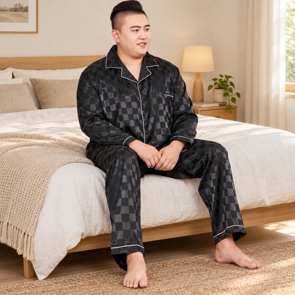 Pyjama Grande Taille Satin