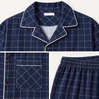 Pyjama Homme Coton Carreaux