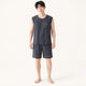 Pyjama Homme Sans Manches En Coton