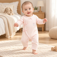 Pyjama Naissance Bébé En Coton À Nouettes