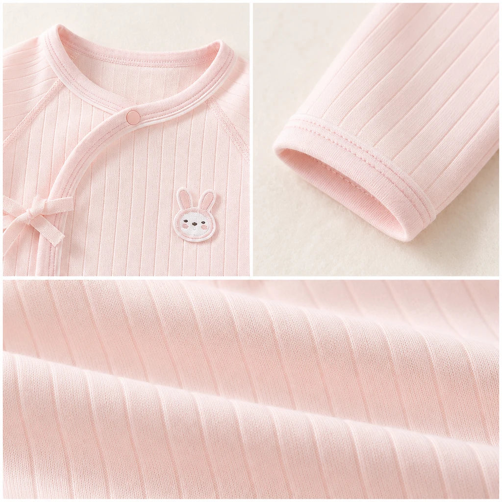 Pyjama Naissance Bébé En Coton À Nouettes