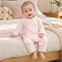 Pyjama Naissance Bébé En Coton À Nouettes