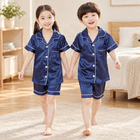 Pyjama Soie En Satin Pour Enfant