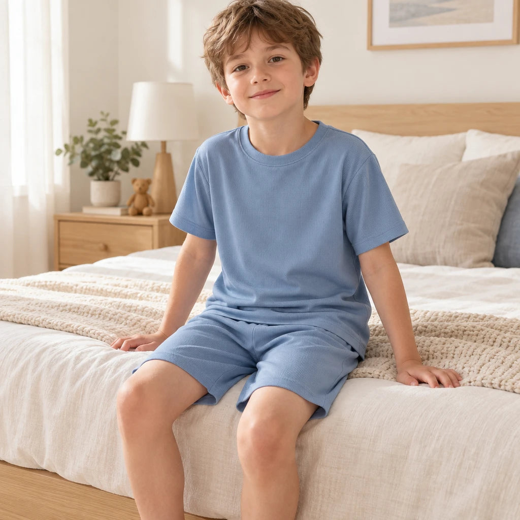 Pyjama Vêtement De Nuit Été Unisexe Pour Enfant