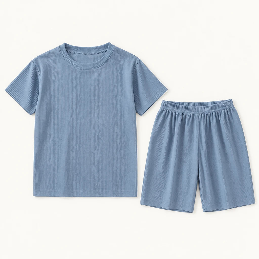 Pyjama Vêtement De Nuit Été Unisexe Pour Enfant