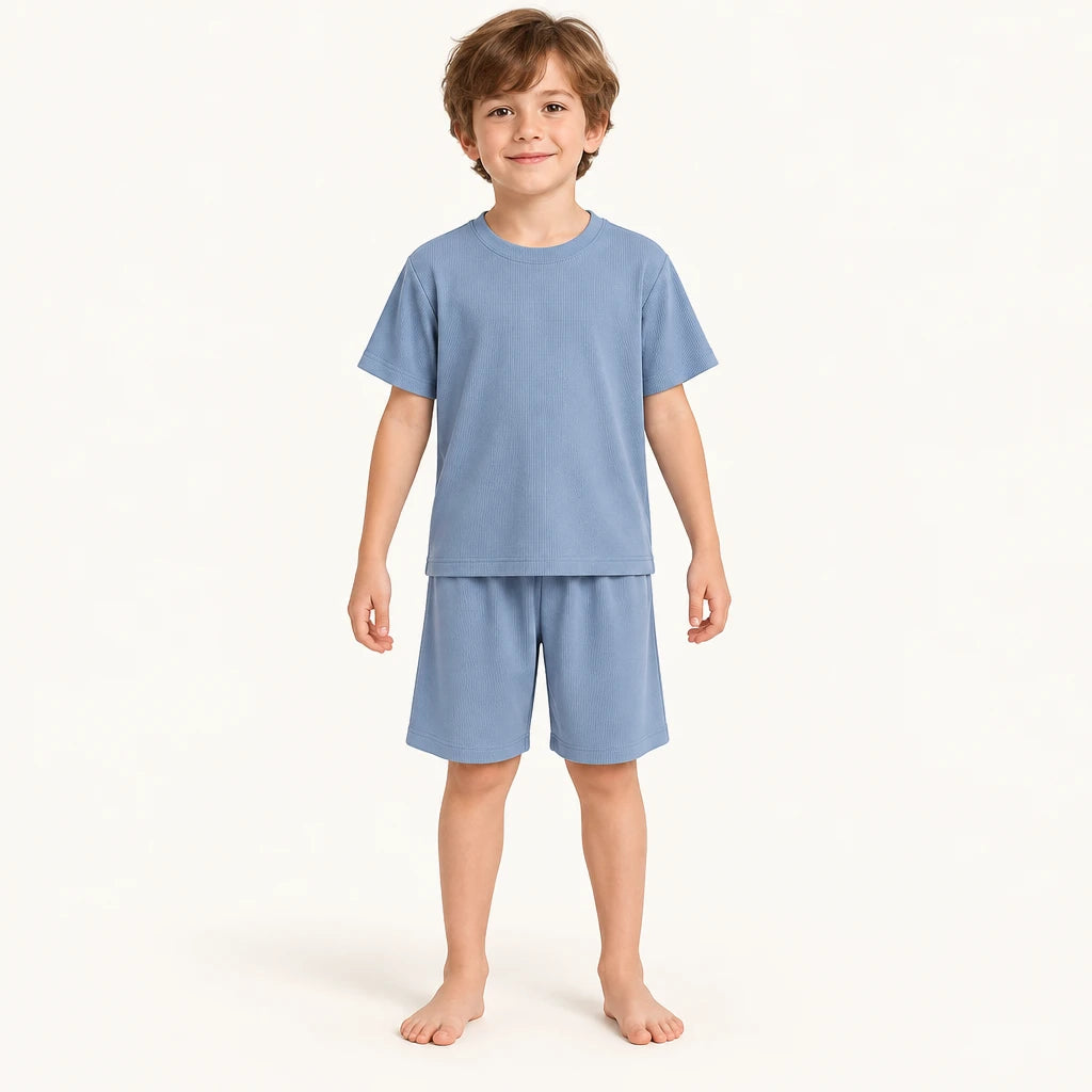 Pyjama Vêtement De Nuit Été Unisexe Pour Enfant
