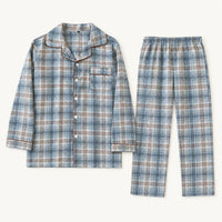 Pyjama Vêtements De Nuit Homme Carreaux En Coton