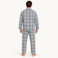 Pyjama Vêtements De Nuit Homme Carreaux En Coton