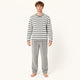 Pyjama Vêtements De Nuit Polaire Homme Rayé